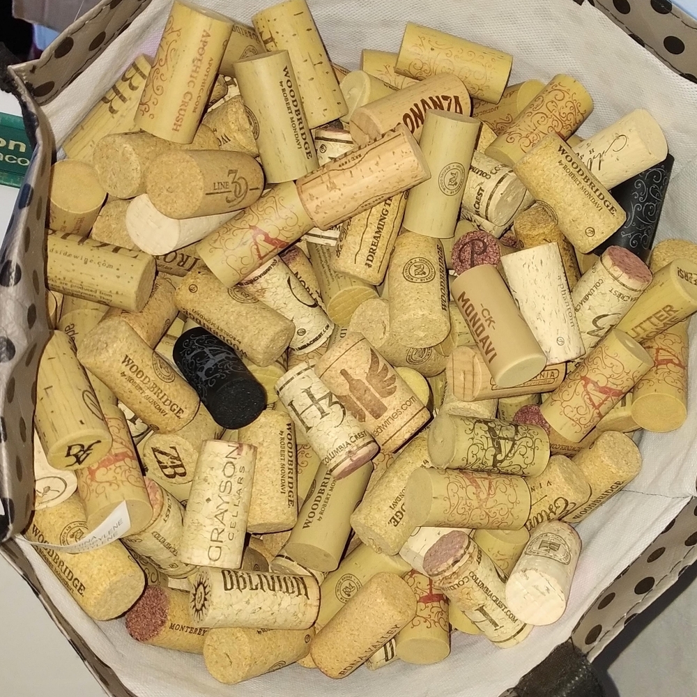 Large Bag of Wine Corks for Crafts